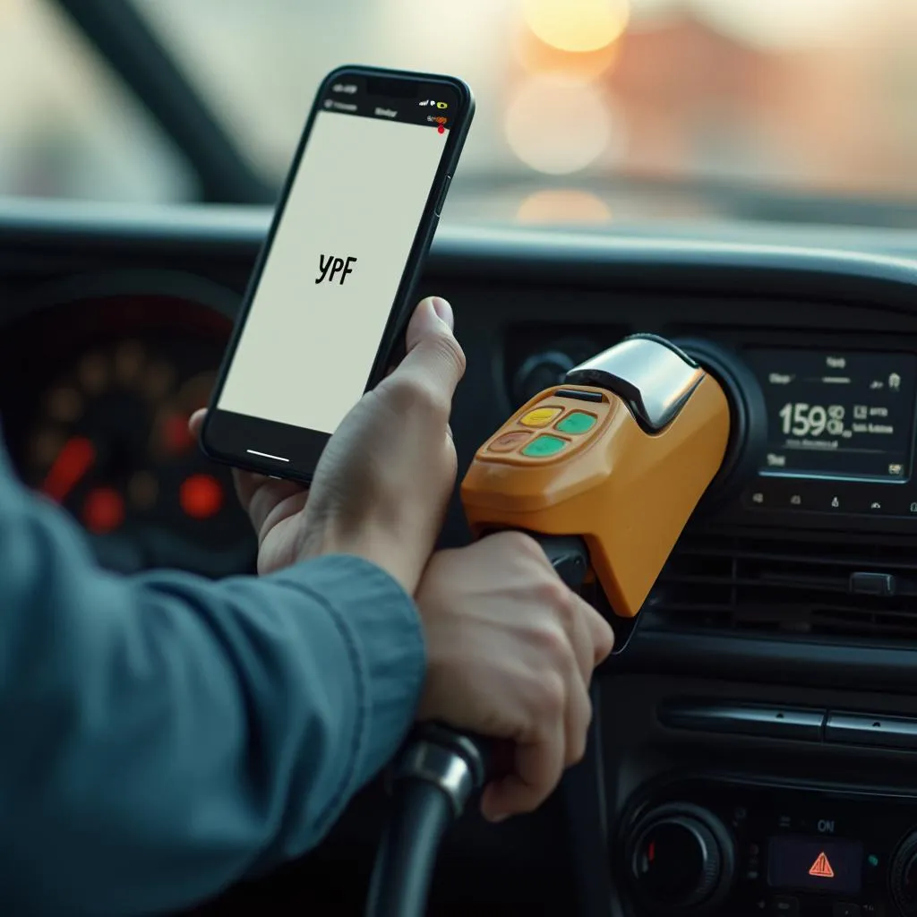 App móvil YPF para pagos y servicios