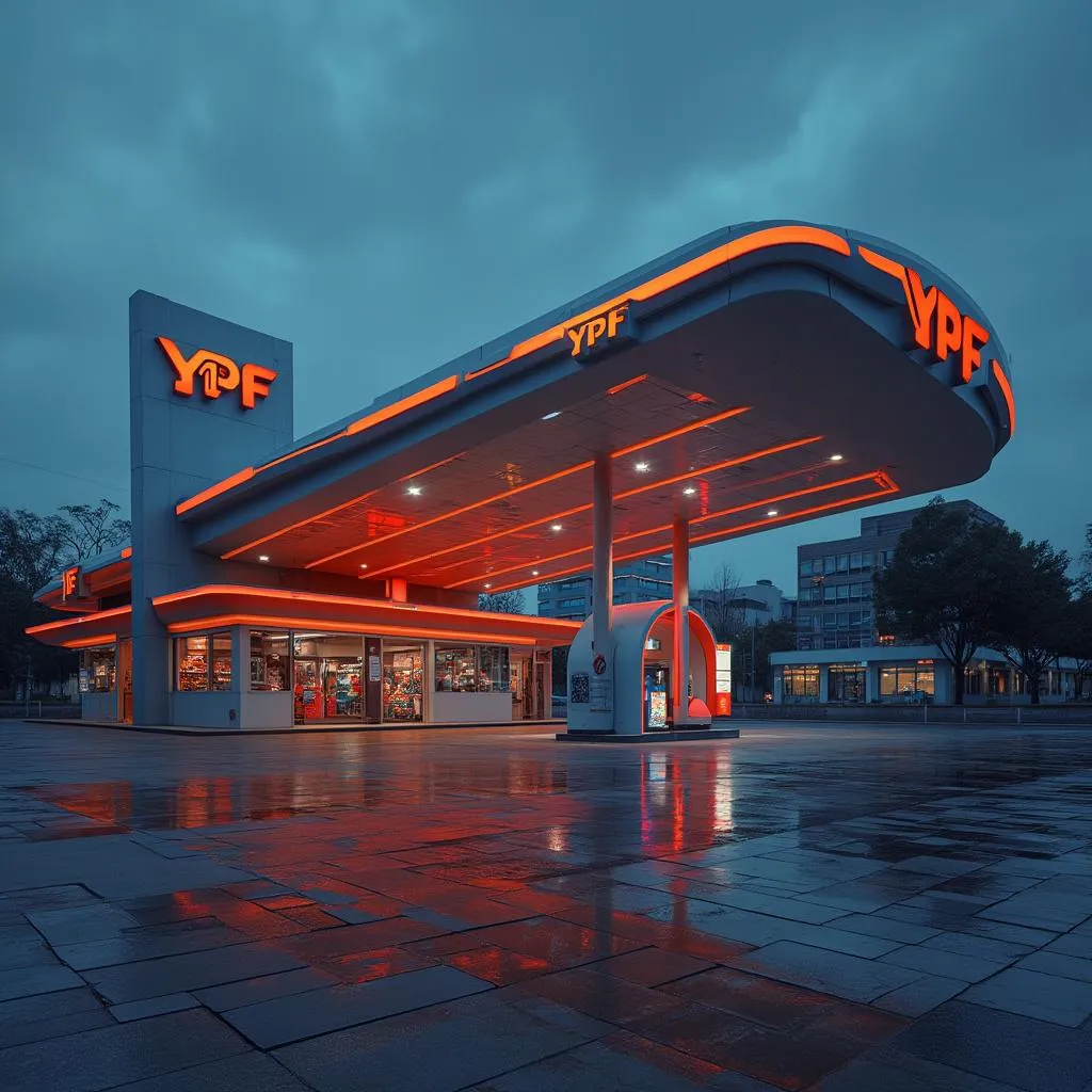 Estación YPF Flagship en Buenos Aires