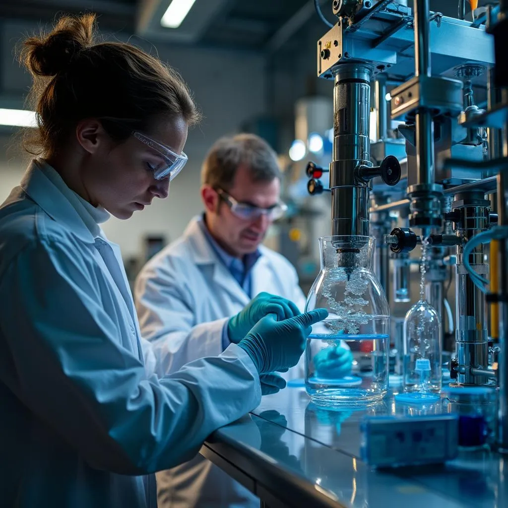 Laboratorio de investigación de combustibles YPF